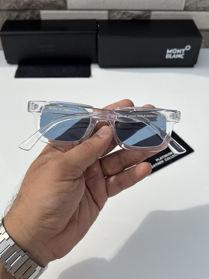 Mont blanc Y14 transparent blue