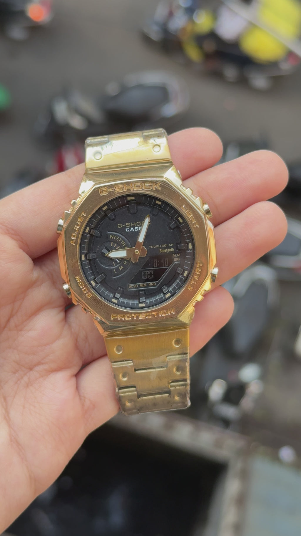 G-Shock GM-2110D All Working - Black Gold