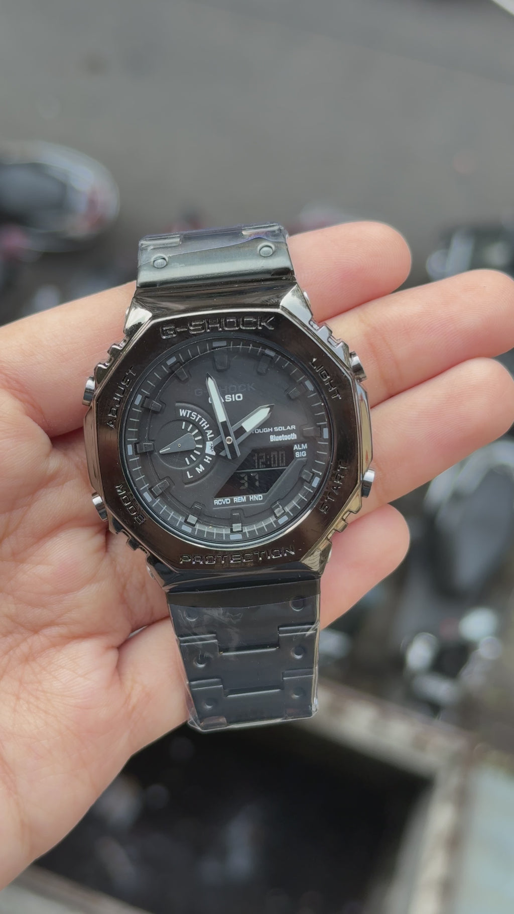 G-Shock GM-2110D All Working - Ghost Black