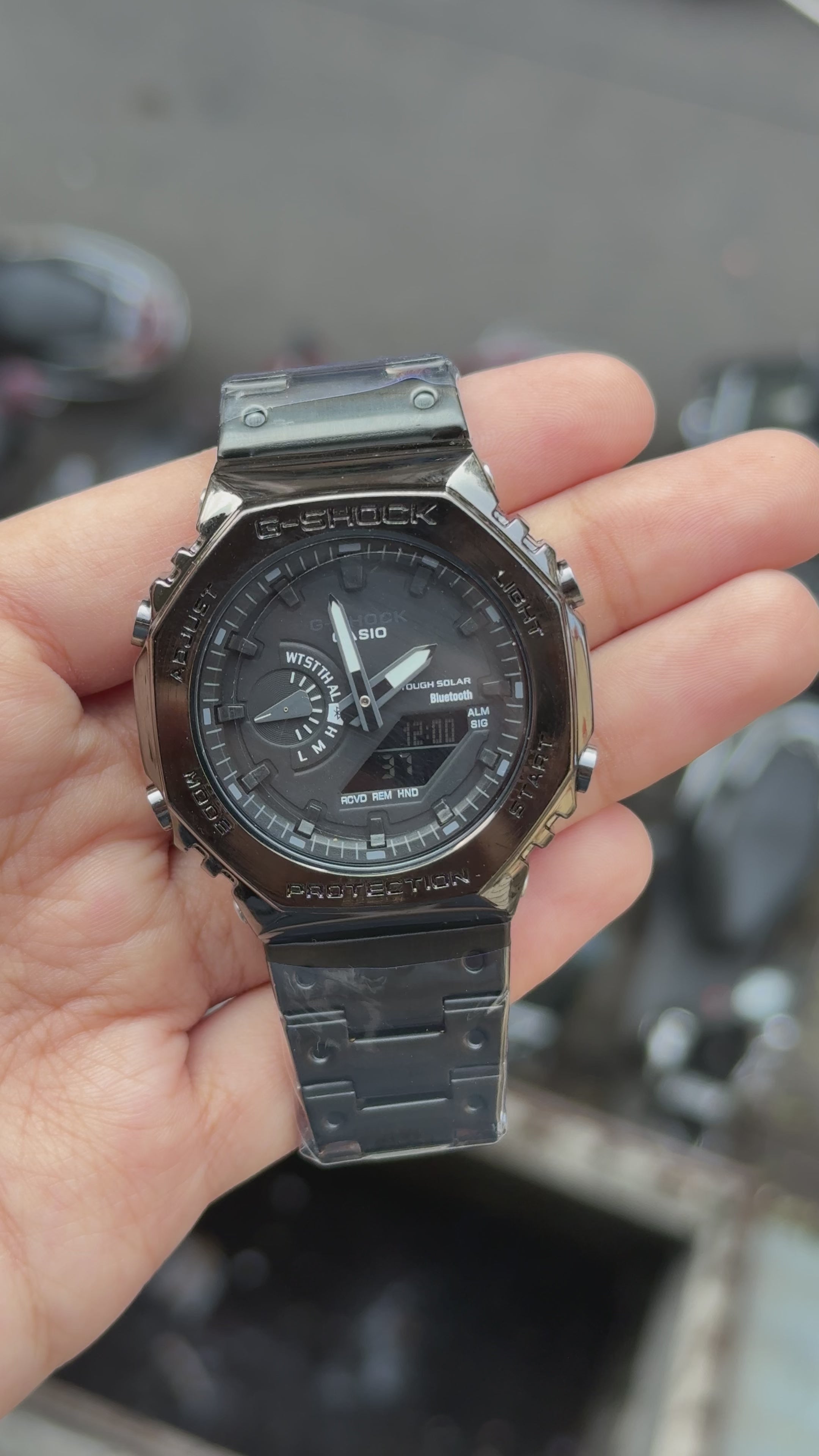 G-Shock GM-2110D All Working - Ghost Black