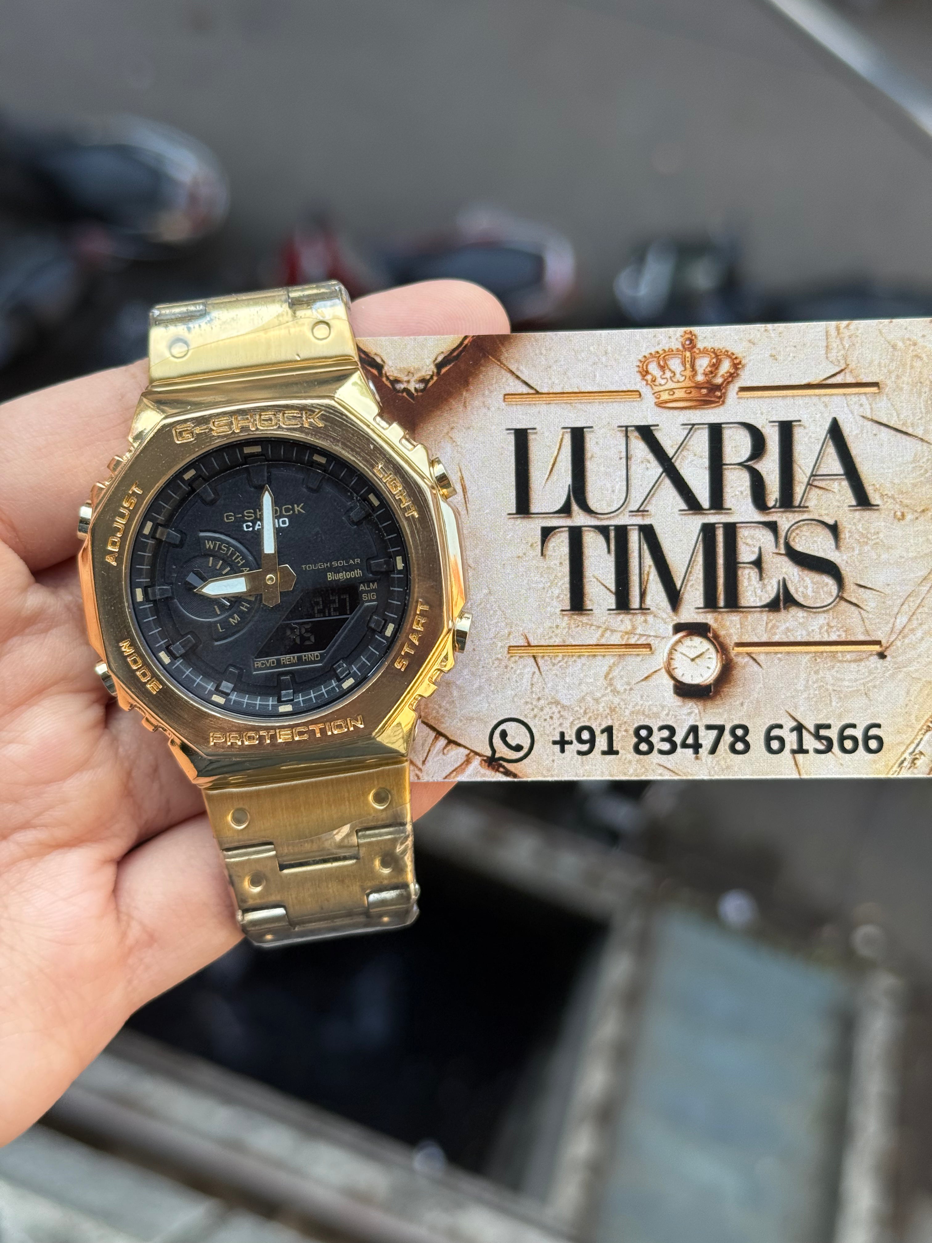 G-Shock GM-2110D All Working - Black Gold
