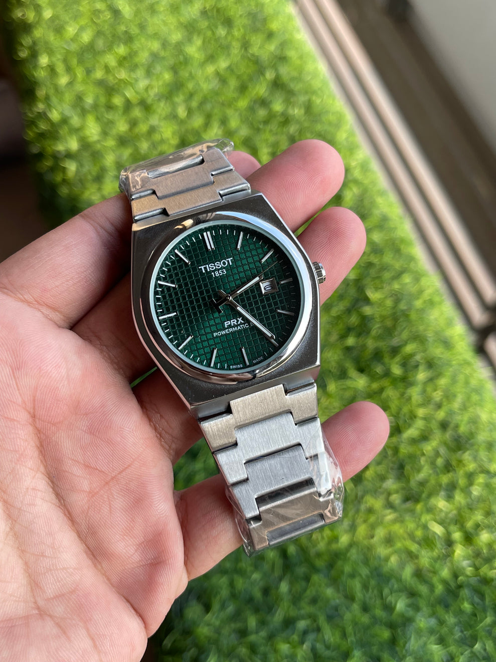 Tissot PRX Quartz – Green Dial Stainless Steel