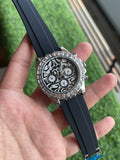 Rolex Tiger Quartz Silver Black