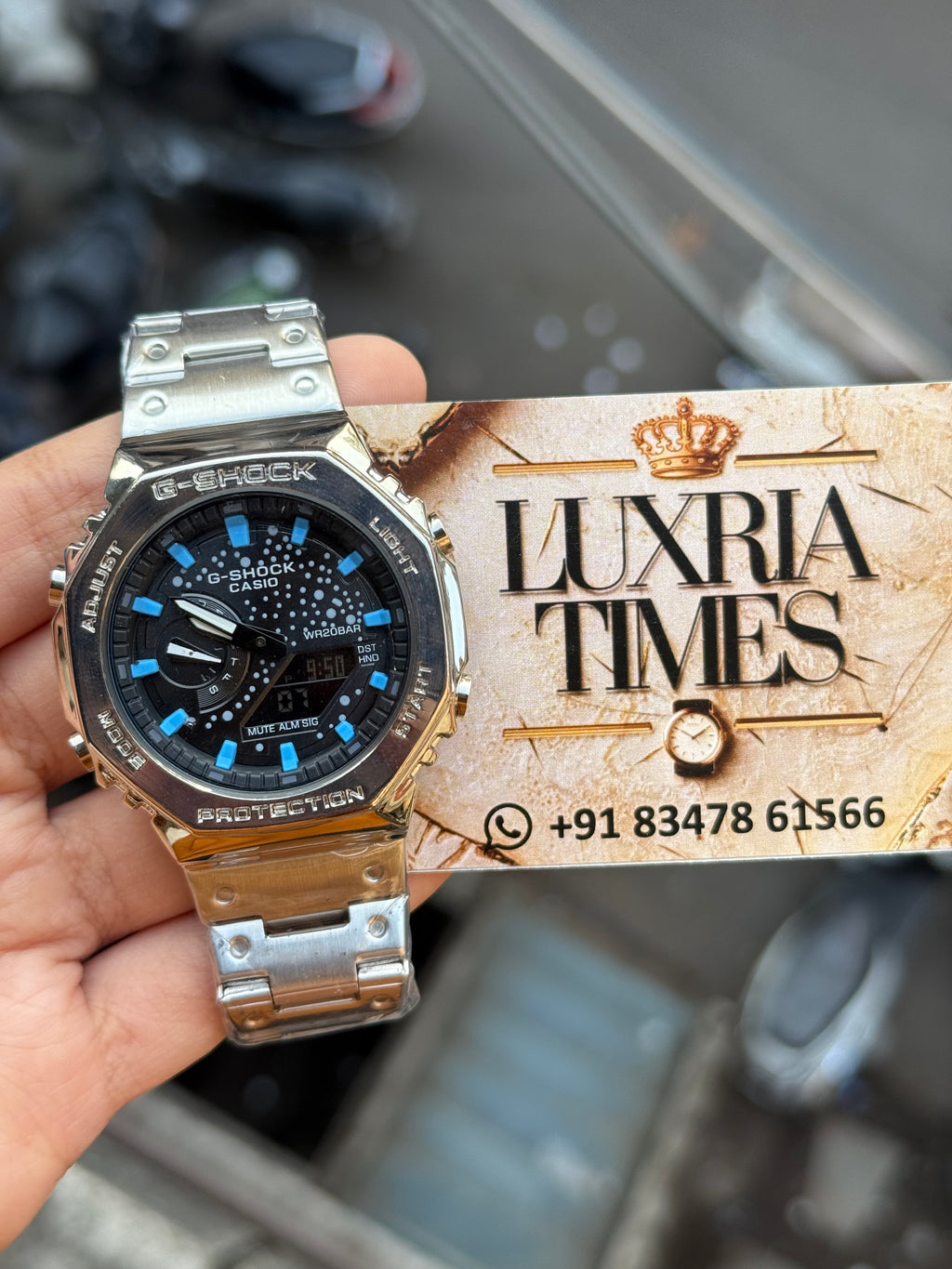 G-Shock GM-2110D All Working Tiffany - Silver Black