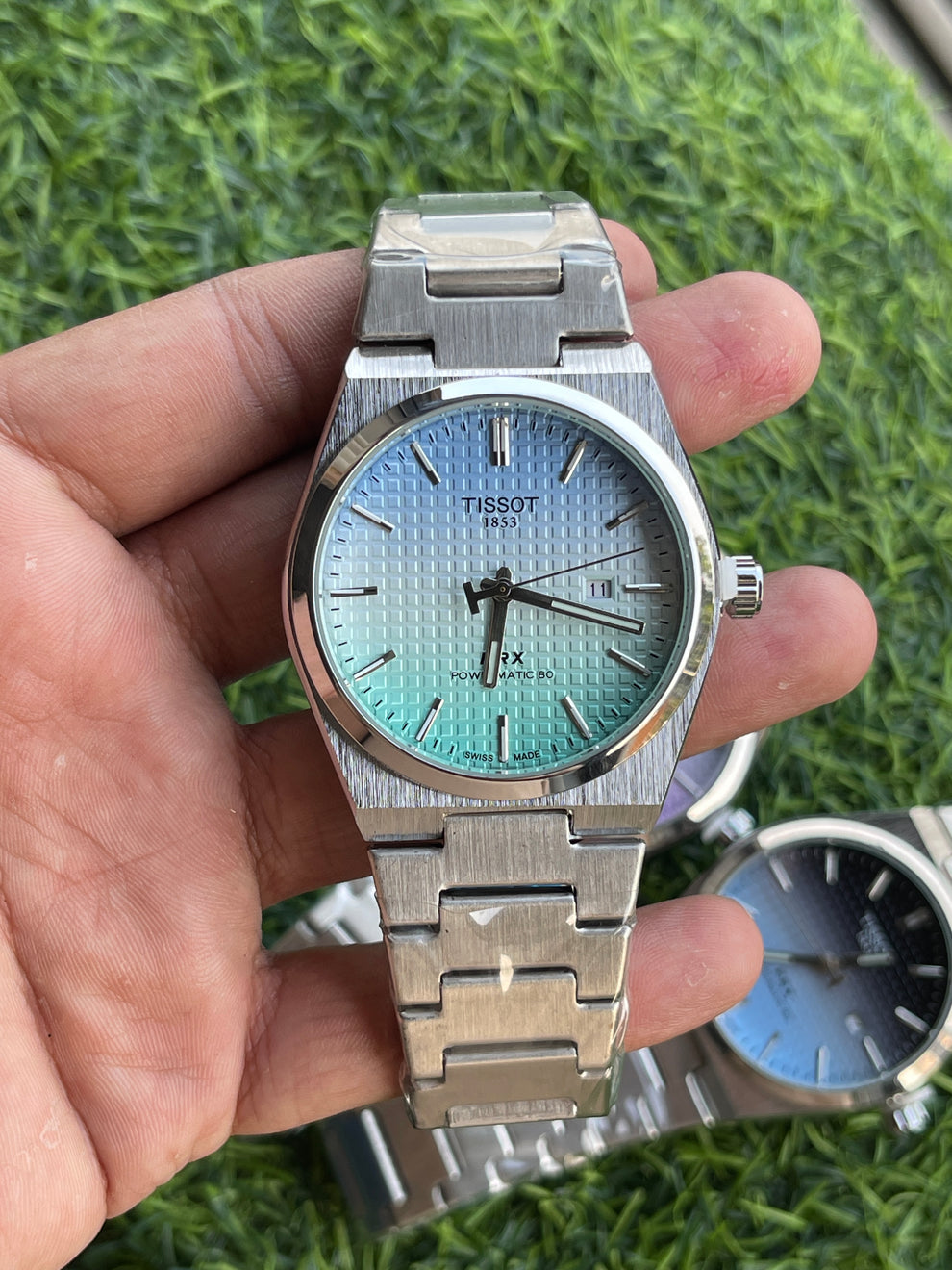 Tissot PRX Powermatic 80 – Turquoise / Aqua Green Dial
