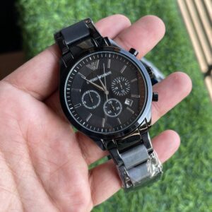 Emporio Armani Chronograph Working Full Black